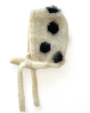 BONBON BONNET Polka Dots - Ecru