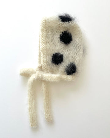 BONBON BONNET Polka Dots - Ecru